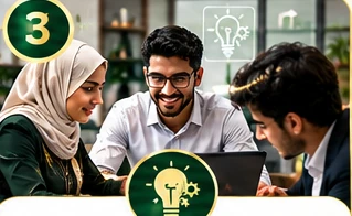 صورة توضيحية لمشروع برامج تمكين الشباب وريادة الأعمال المبكرة