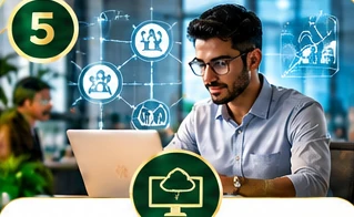 صورة توضيحية لمشروع منصات العمل المرن والرقمي