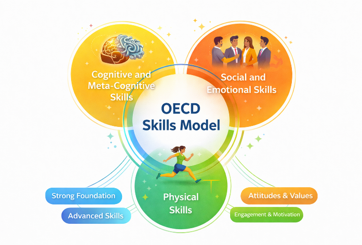 مخطط نموذج المهارات لدى OECD