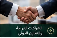 صورة توضيحية: الشراكات العربية والتعاون الدولي