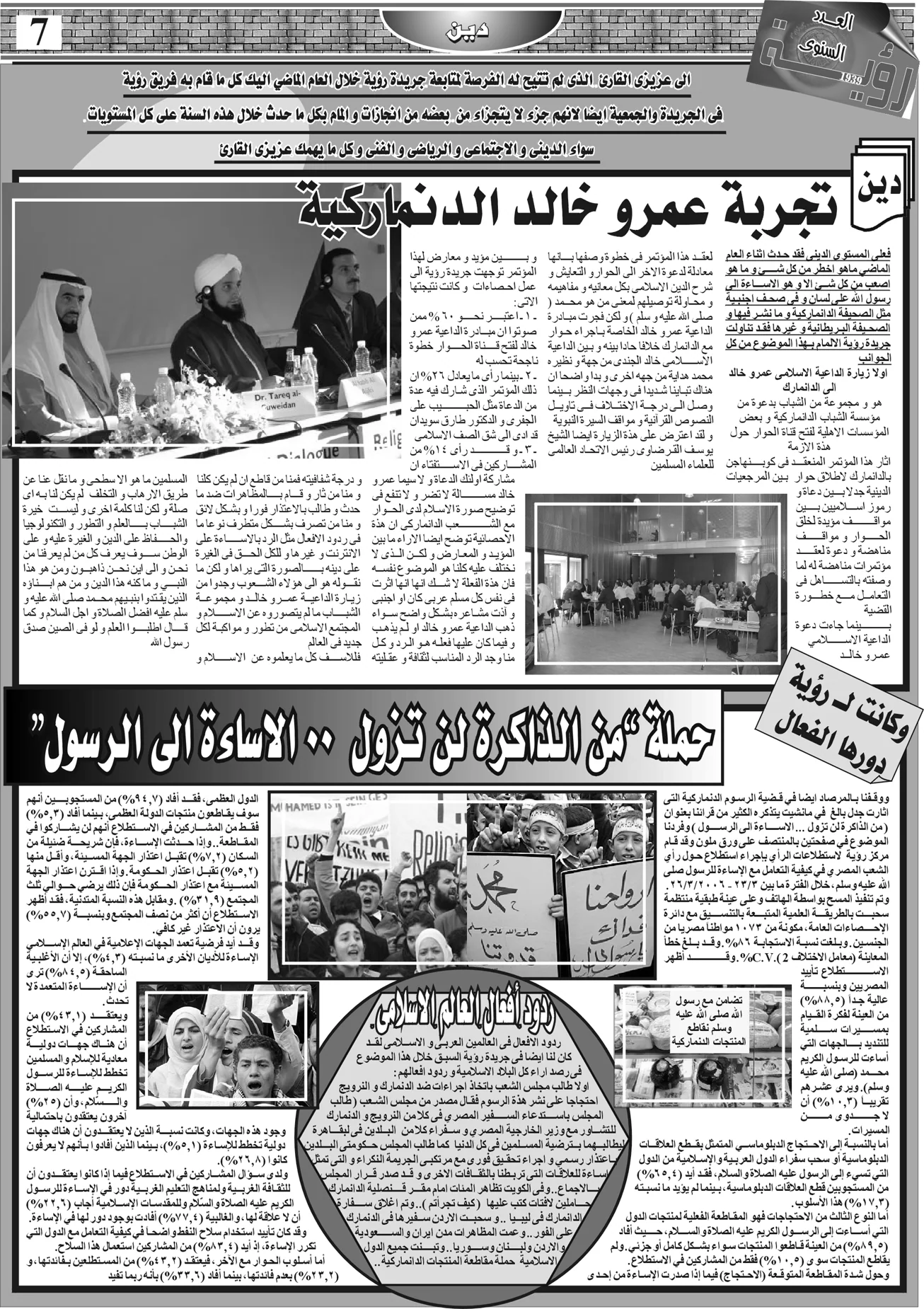 من التغطيات الصحفية المبكرة